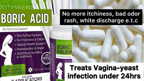 Boric Acid Vaginal Suppositories: Everything You Need to Know